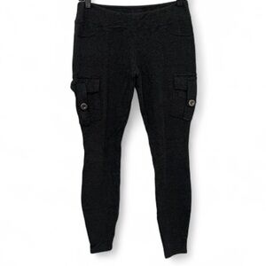 Public Myth Gray Cargo Pull On Skinny Pants Size Medium
